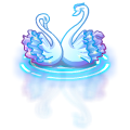 梦幻水晶天鹅